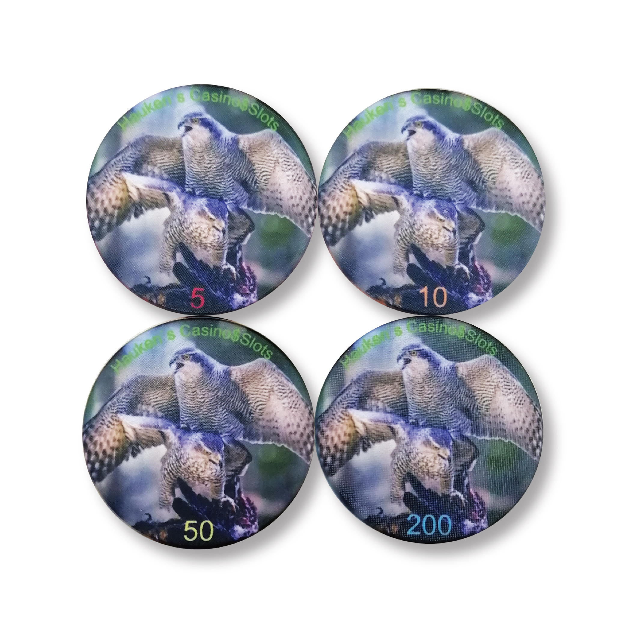 Custom Magnetic Golf Ball Marker Set - Ceramic Poker Chips Custom Magnetic Golf Ball Marker Set - Ceramic Poker Chips