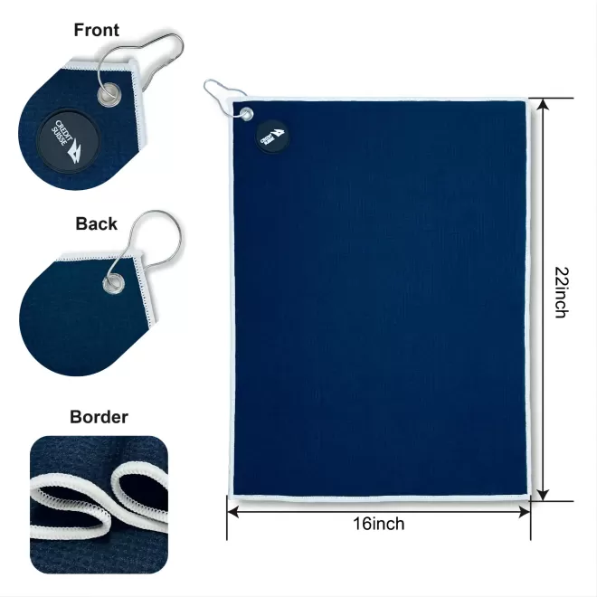 Top Benefits of Using a Golf Towel with Grommet and Hook